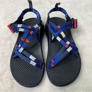 Chaco J180274 Kids ZX1 Unisex Ecotread Function Royal Blue Sandals Size 4
